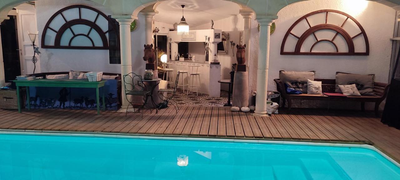 Domaine Le Lanis Chambre D'Hotes Piscine Spa Privatise Sur Reservation Saint-Girons  Luaran gambar